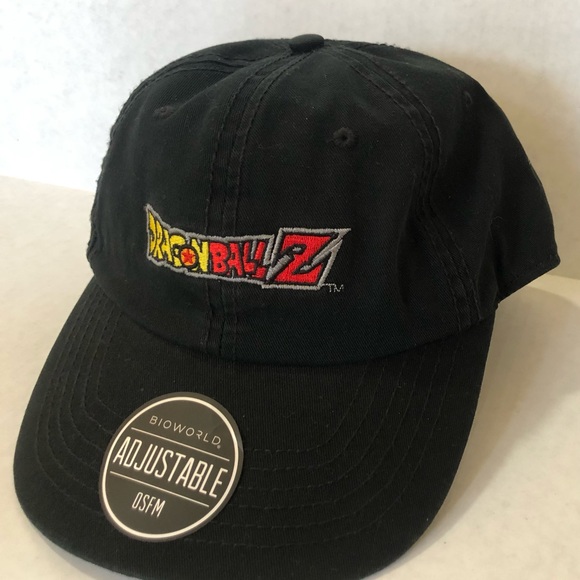 Dragon Ball Z DBZ Black Adjustable Hat - Picture 2 of 5